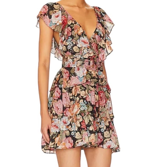 ByTimo Rose Garden Minidress - Picture 1 of 11